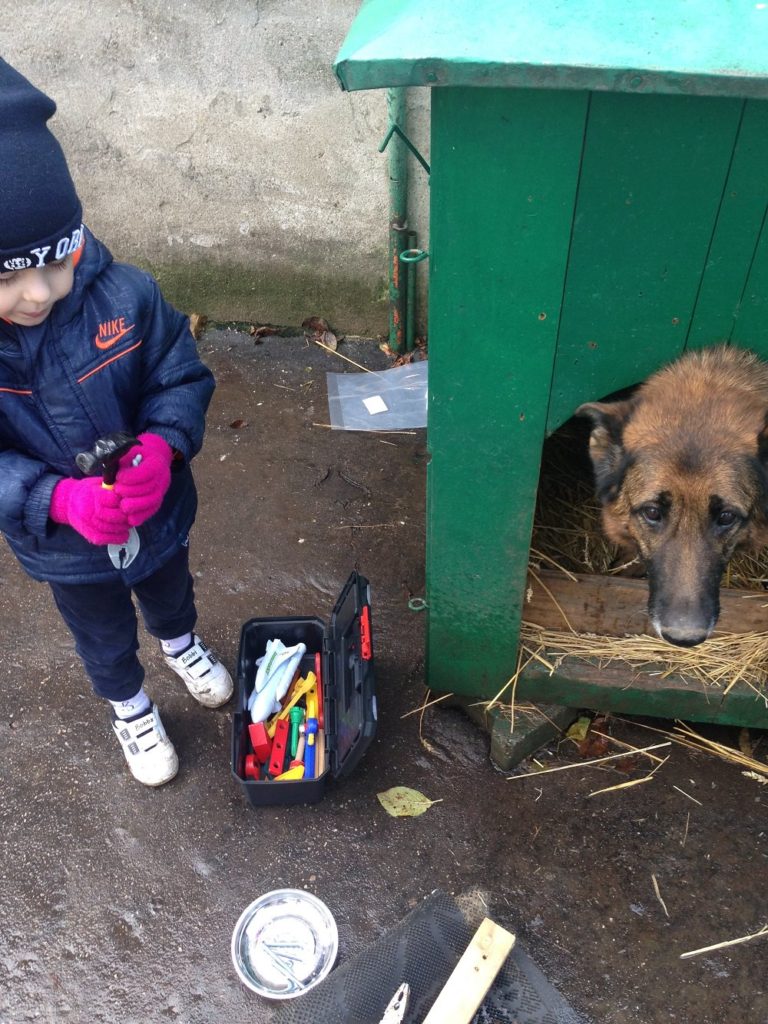 DIY - Cold Weather Dog House Door